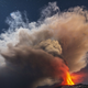An eruption at Mount Etna on Feb. 10, 2022.